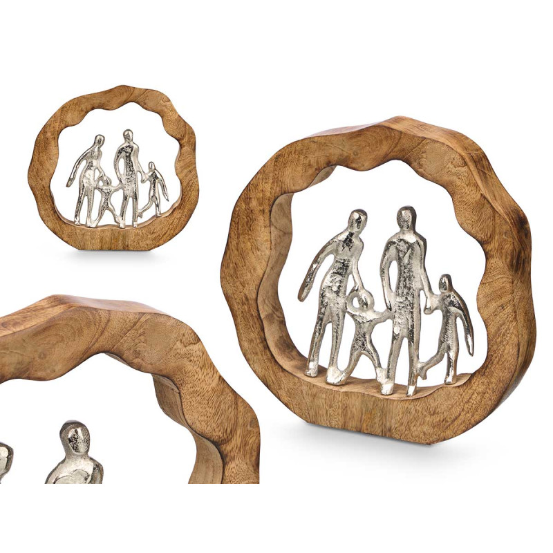 SILVER FAMILY DECORATION STAND