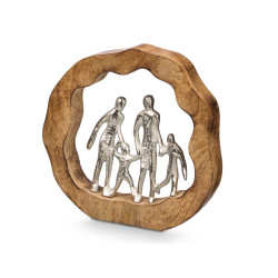 SILVER FAMILY DECORATION STAND