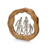 SILVER FAMILY DECORATION STAND