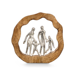 SILVER FAMILY DECORATION STAND