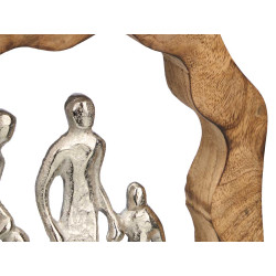 SILVER FAMILY DECORATION STAND