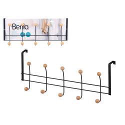 BLACK HANGER 10 HOOKS