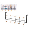 BLACK HANGER 10 HOOKS
