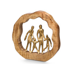 GOLDEN FAMILY DECORATION STAND