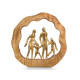 SUPPORT DÉCORATION FAMILY DORÉ