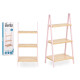 SCAFFALE A SCALA 3 RIPIANI BAMBU ROSA