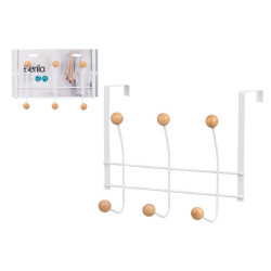 WHITE HANGER 6 HOOKS