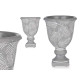 VASO FORMATO COPO CIMENTO MEDIO FOLHAS 13X19,5