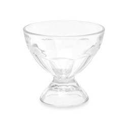 COPO DE VIDRO PARA GELADOS COM PÉ