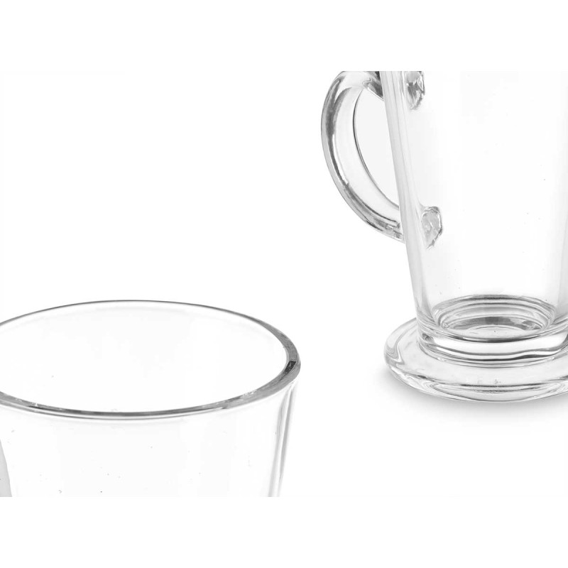 COPPA IN VETRO CAFFÈ LATTE 280ML