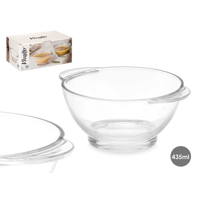 BOL CONSOMMÉ AVEC POIGNÉES 580ML