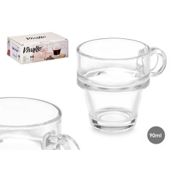 TAZA CAFE APILABLE 90ML