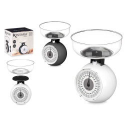 SCALE 5KG ROUND CONTAINER 1100ML ASSORT 2 
