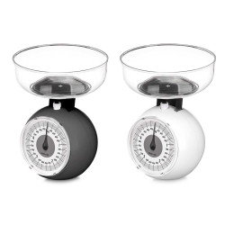 BALANCE 5KG AVEC RÉCIPIENT 1100ML ROND ASSORT 2