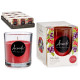 CANDELA BICCHIERE 30 ORE FRUTTI ROSSI