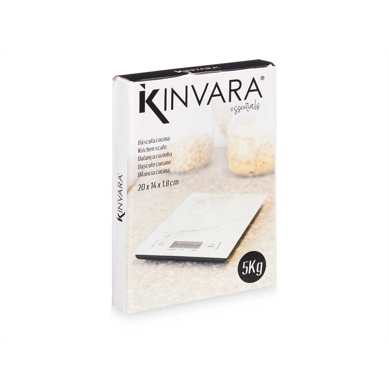 BILANCIA DIGITALE 5KG DESIGN MARMO
