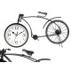 HORLOGE FORGE VÉLO NOIR 20CM