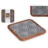 25X25 SQUARE ETHNICAL PATTERN CENTERPIECE