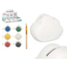HUCHA PINTAR NUBE 6 COLORES PINCEL