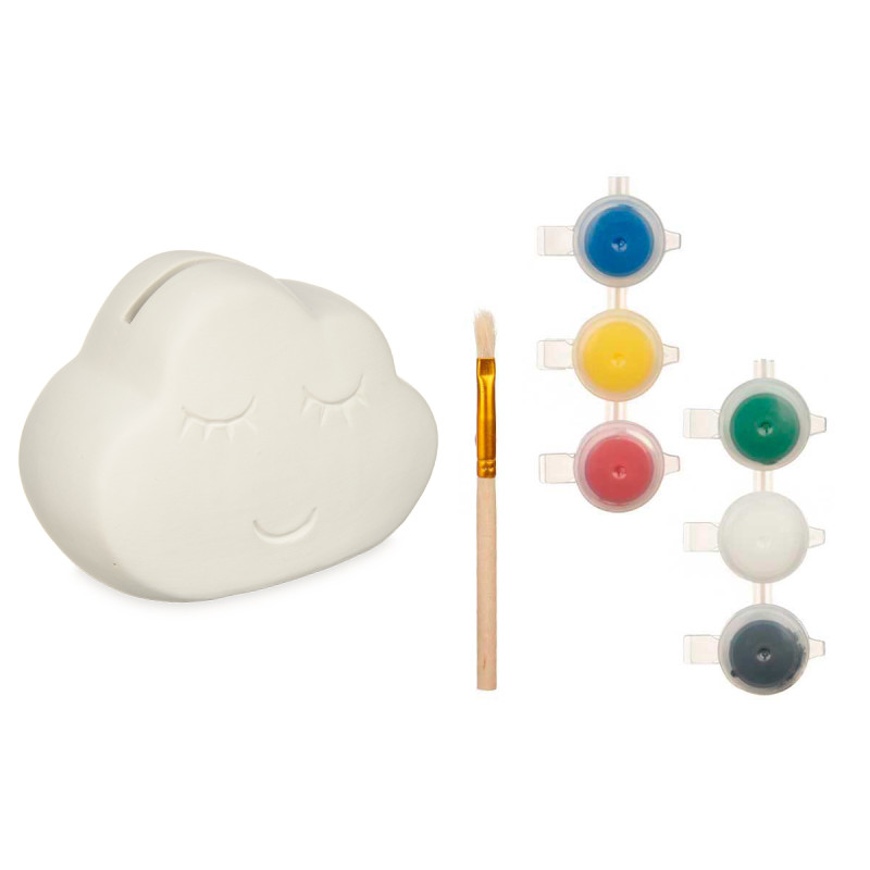 MEALHEIRO PARA PINTAR NUVEM 6 CORES COM PINCEL