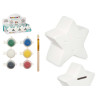 HUCHA PINTAR ESTRELLA 6 COLORES PINCEL