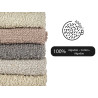 SET 5PCS 400GR GREY KITCHEN TOWEL 