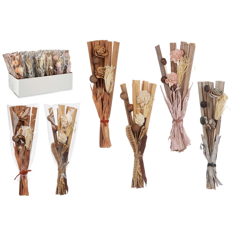 BOUQUET FLEURS BATON PETIT SET 4 