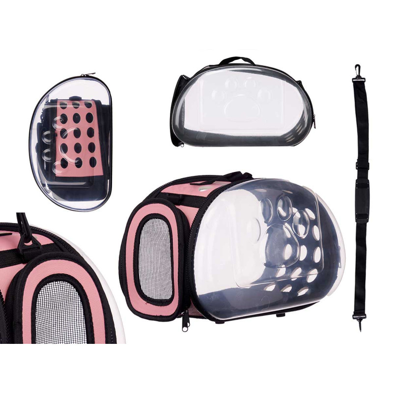 CARRIER TRANSPARENT PINK SMALL