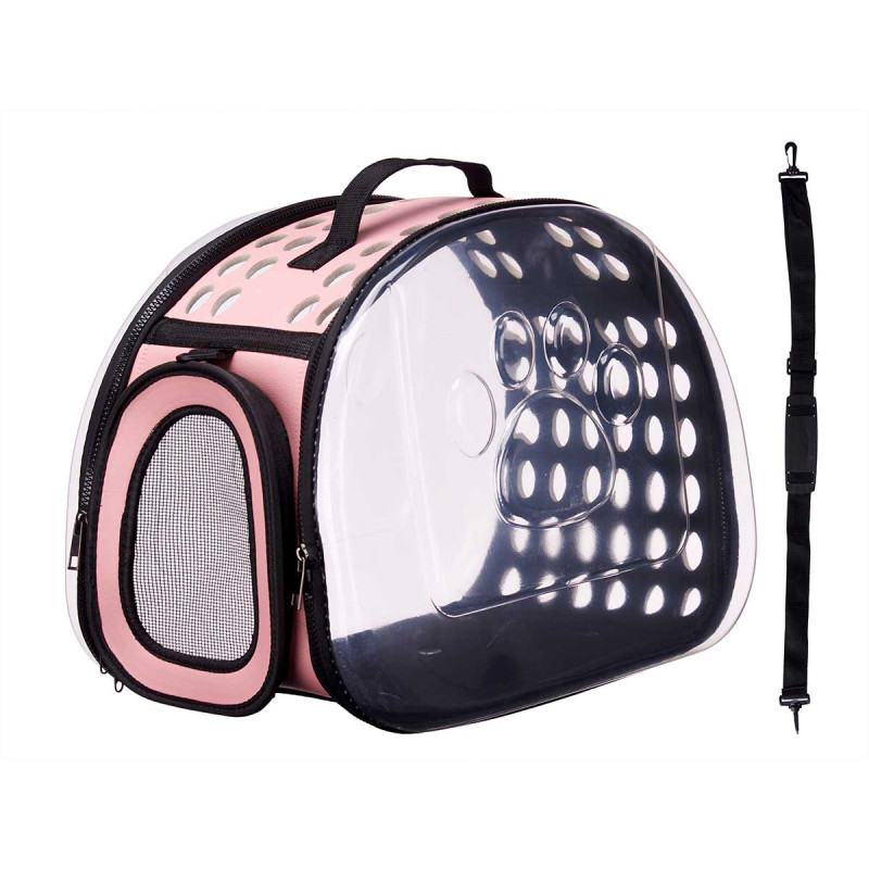 CARRIER TRANSPARENT PINK LARGE