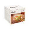 GLASS STACKABLE BOWL 17 CM TRANSPARENT