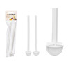 SET 2 PALO ACCESORIO JAULA BLANCO