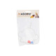 BALANÇOIRE À CLOCHETTES BLANC ACCESSOIRE CAGE