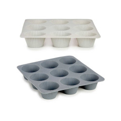 MOULE SILICONE 9 MADELEINES SET 2