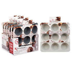 FORMA DE SILICONE 9 MADALENAS SORT 2