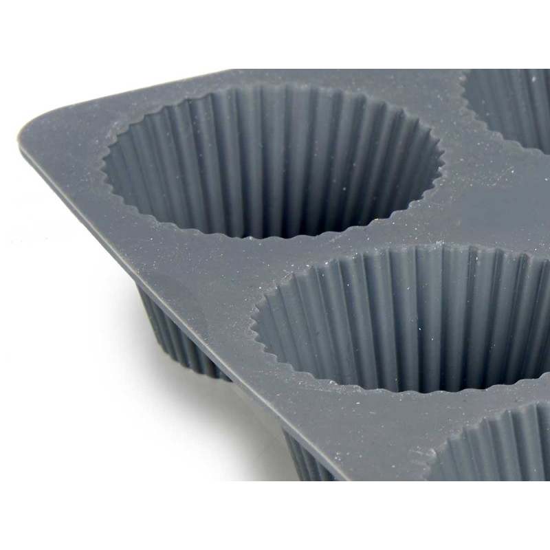 2 ASS 9 MUFFINS SILICONE MOLD
