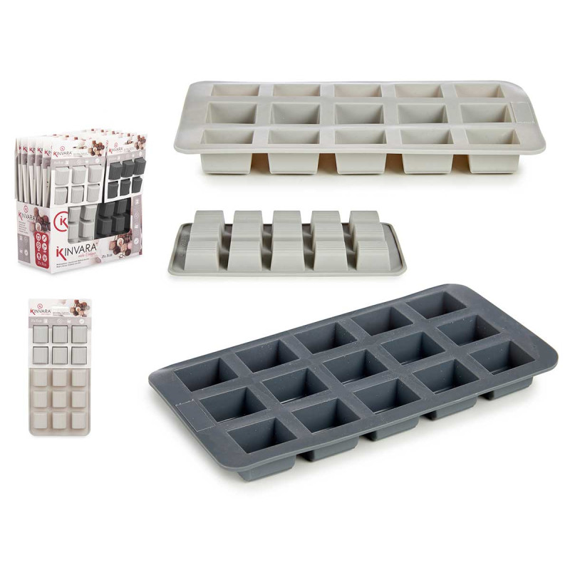 TORTIERA SILICONE 15 DOLCETTI ASSORTIMENTO 2