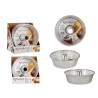SET 2 TORTIERE DI ALLUMINIO FLAN GRANDE