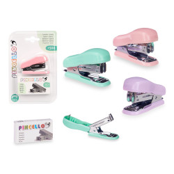 GRAPADORA 500 GRAPAS SURT 3 COLORES 6,5CM