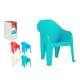 CHILDREN CHAIR ASSORT 4 COLOURS