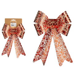 LAZO PVC ESTAMPADO ROJO 15X25 CM