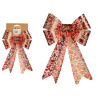 LAZO PVC ESTAMPADO ROJO 15X25 CM