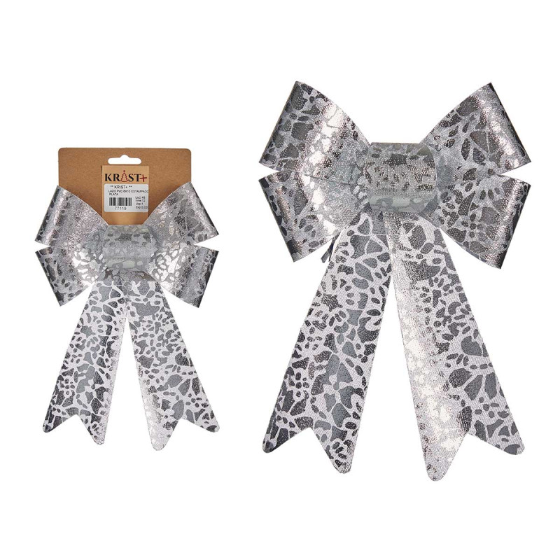 NASTRO PVC 15X25 CM STAMPATO ARGENTO