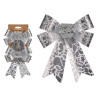 2 NASTRI PVC 14X20 CM STAMPATO ARGENTO 