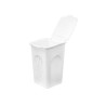 MULTIPURPOSE BASKET SPRING 50L WHITE