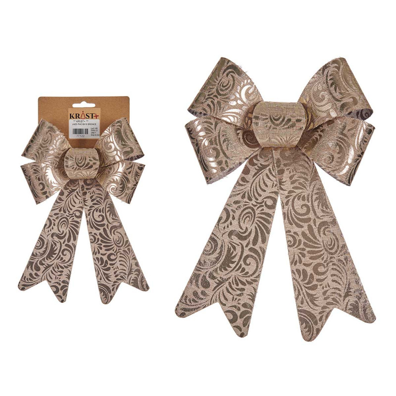 LAZO PVC 15X25 CM BRONCE