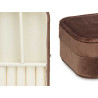 JOYERO RECTANGULAR MARRON