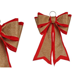 NASTRO 40X60 CM DORATO E ROSSO