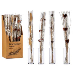 BOUQUET BLANC ET NATUREL 100 CM SET 4