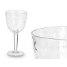 COPA PLASTICO PUNTOS 450ML TRANSPARENTE
