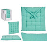 TURQUOISE PLAIN CUSHION 
